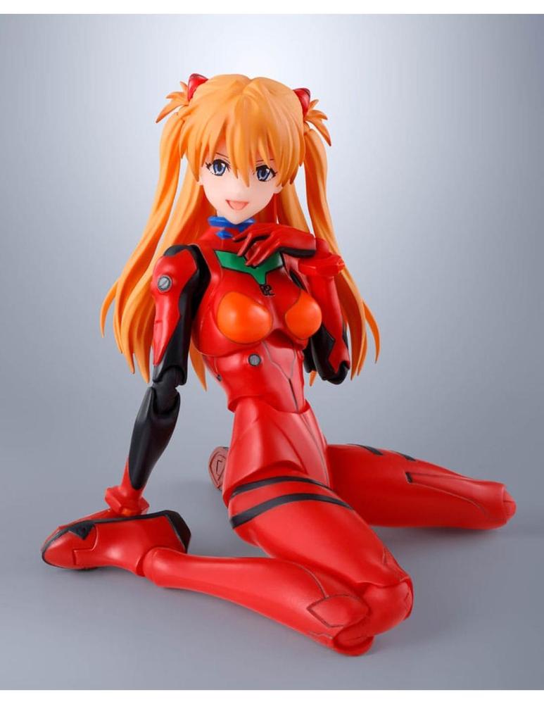 FIGURA TAMASHII NATIONS S.H. FIGUARTS EVANGELION ASUKA SHIKINAMI LANGLEY