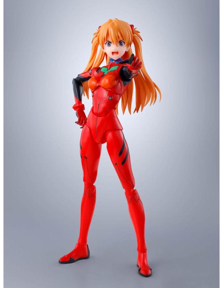 FIGURA TAMASHII NATIONS S.H. FIGUARTS EVANGELION ASUKA SHIKINAMI LANGLEY