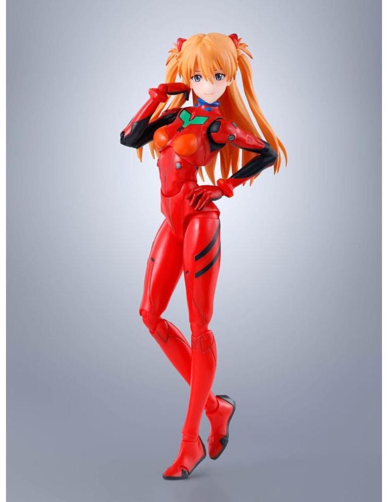 FIGURA TAMASHII NATIONS S.H. FIGUARTS EVANGELION ASUKA SHIKINAMI LANGLEY