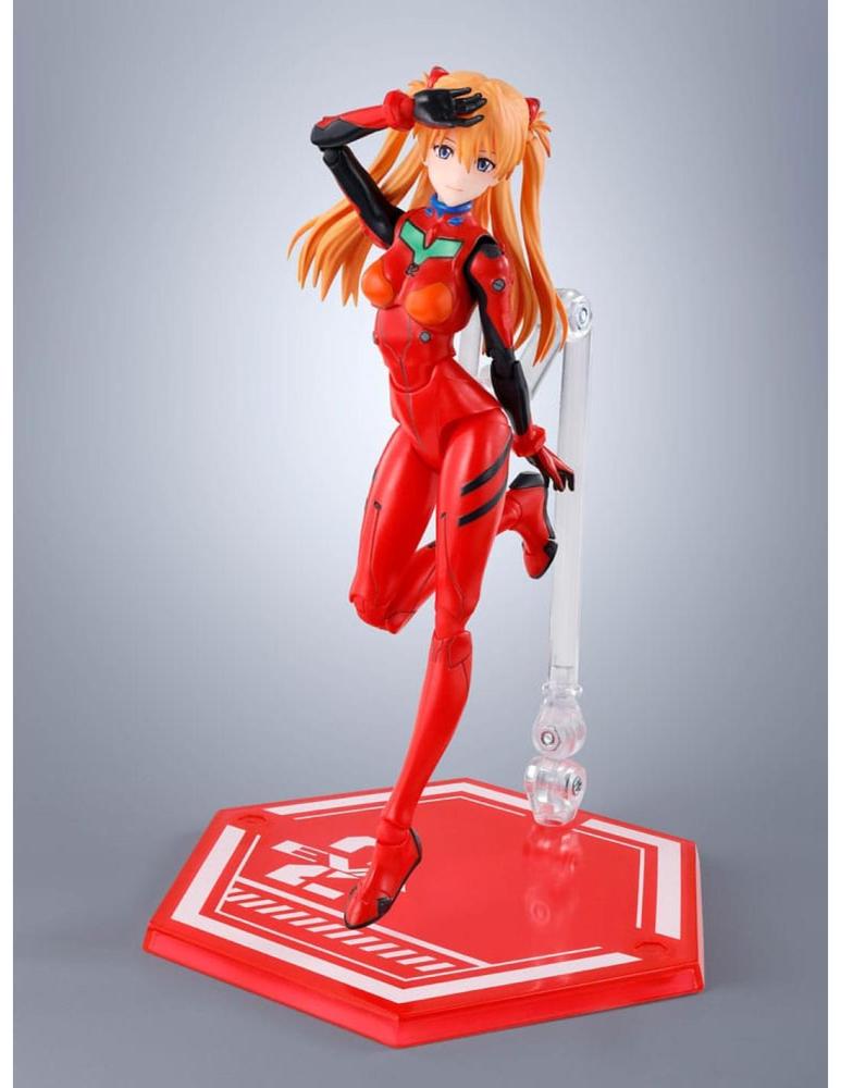 FIGURA TAMASHII NATIONS S.H. FIGUARTS EVANGELION ASUKA SHIKINAMI LANGLEY