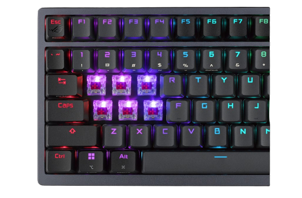 TECLADO GAMING ASUS AZOTH RGB NEGRO