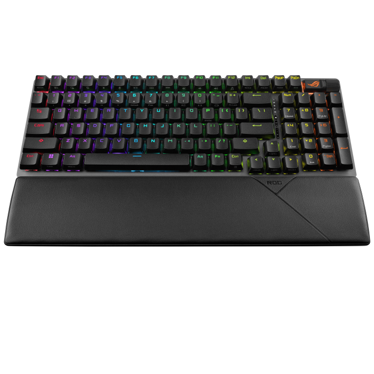 TECLADO GAMING ASUS ROG STRIX SCOPE II 96 INALAMBRICO RGB NEGRO