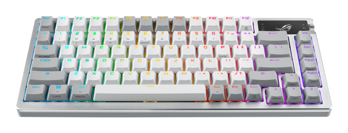 TECLADO GAMING ASUS AZOTH RGB BLANCO