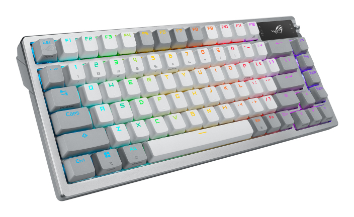 TECLADO GAMING ASUS AZOTH RGB BLANCO
