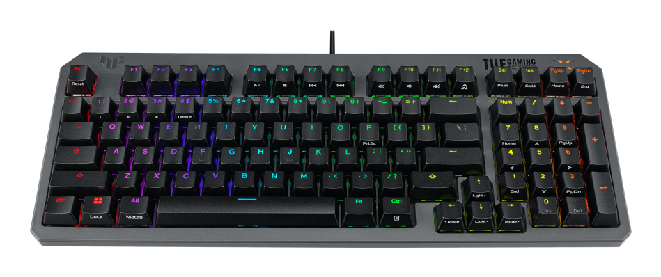 TECLADO ASUS TUF GAMING K3 GEN II RGB NEGRO