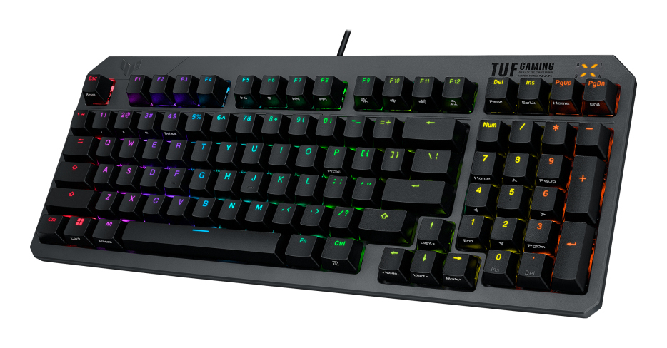 TECLADO ASUS TUF GAMING K3 GEN II RGB NEGRO