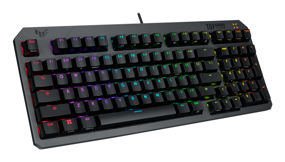 TECLADO ASUS TUF GAMING K3 GEN II RGB NEGRO
