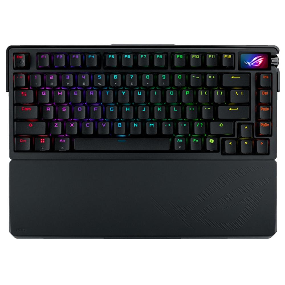 TECLADO GAMING ASUS ROG AZOTH EXTREME INALAMBRICO RGB NEGRO INGLES