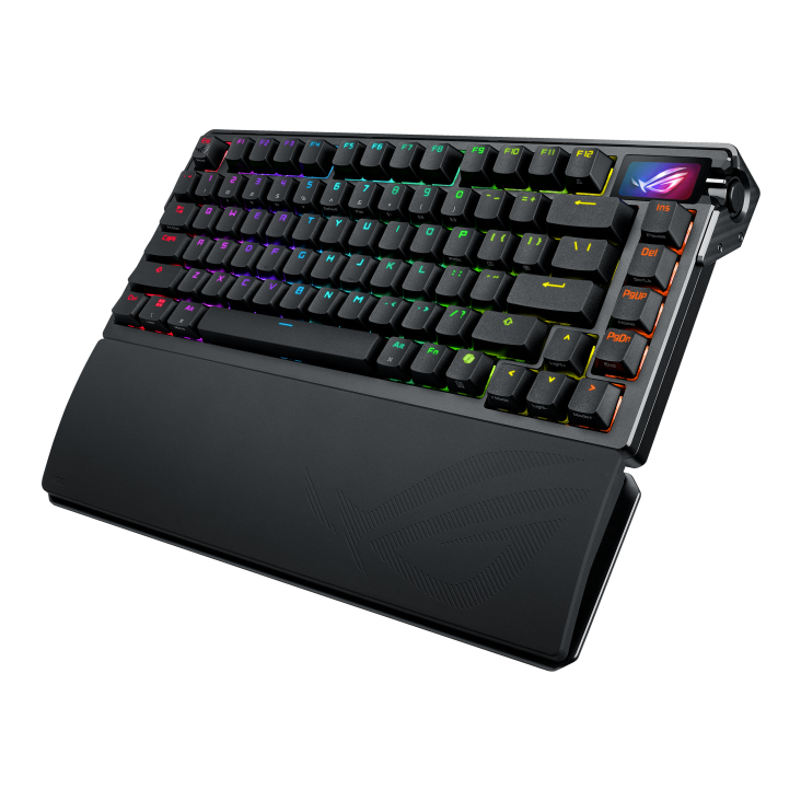 TECLADO GAMING ASUS ROG AZOTH EXTREME INALAMBRICO RGB NEGRO INGLES