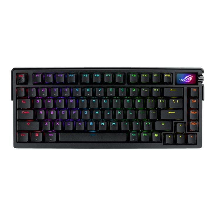 TECLADO GAMING ASUS ROG AZOTH EXTREME INALAMBRICO RGB NEGRO INGLES