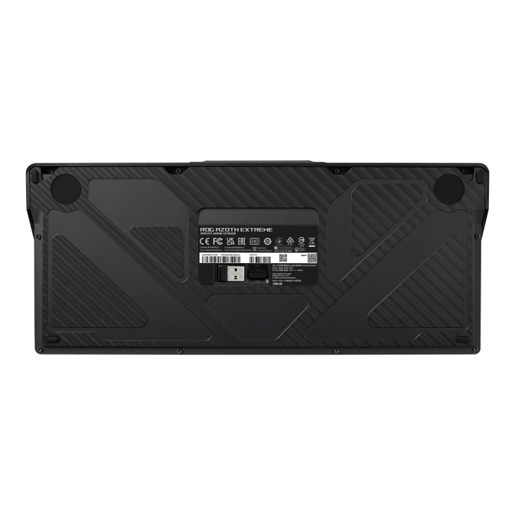 TECLADO GAMING ASUS ROG AZOTH EXTREME INALAMBRICO RGB NEGRO INGLES
