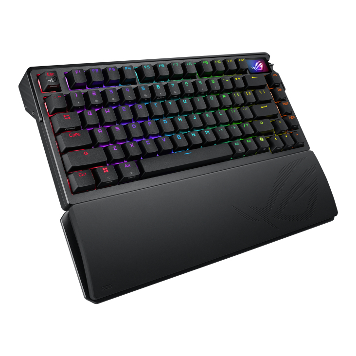 TECLADO GAMING ASUS ROG AZOTH EXTREME INALAMBRICO RGB NEGRO INGLES