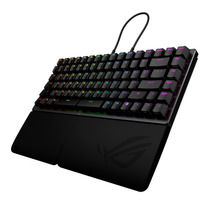 TECLADO GAMING ASUS ROG FALCATA INALAMBRICO RGB NEGRO INGLES