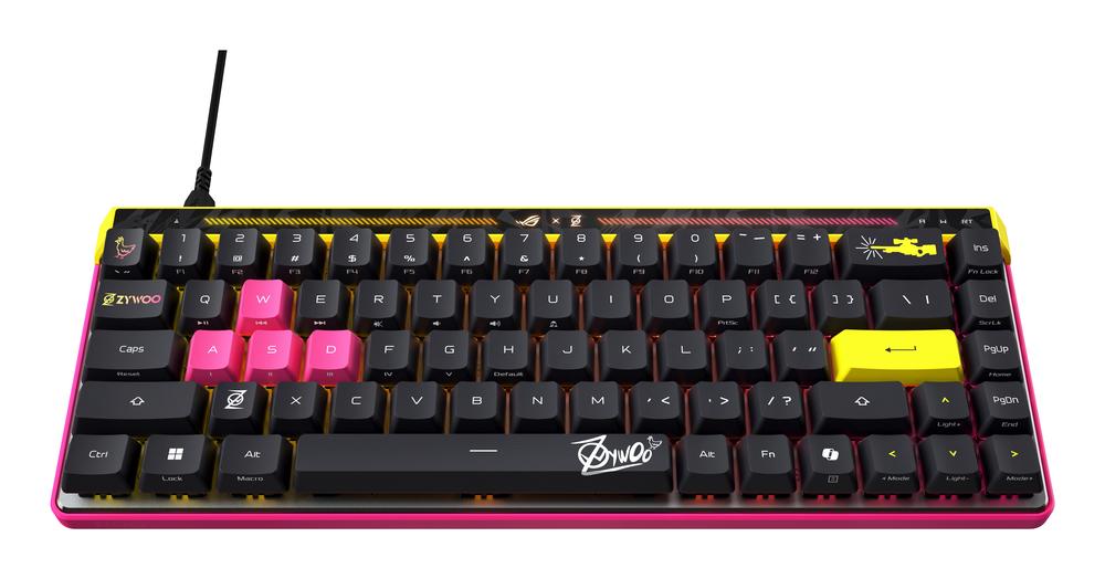 TECLADO GAMING ASUS ROG FALCHION ACE HFX ZywOo EDITION RGB INGLES