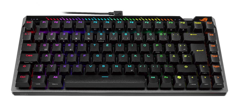 TECLADO GAMING ASUS ROG FALCHION ACE 75 HE RGB NEGRO