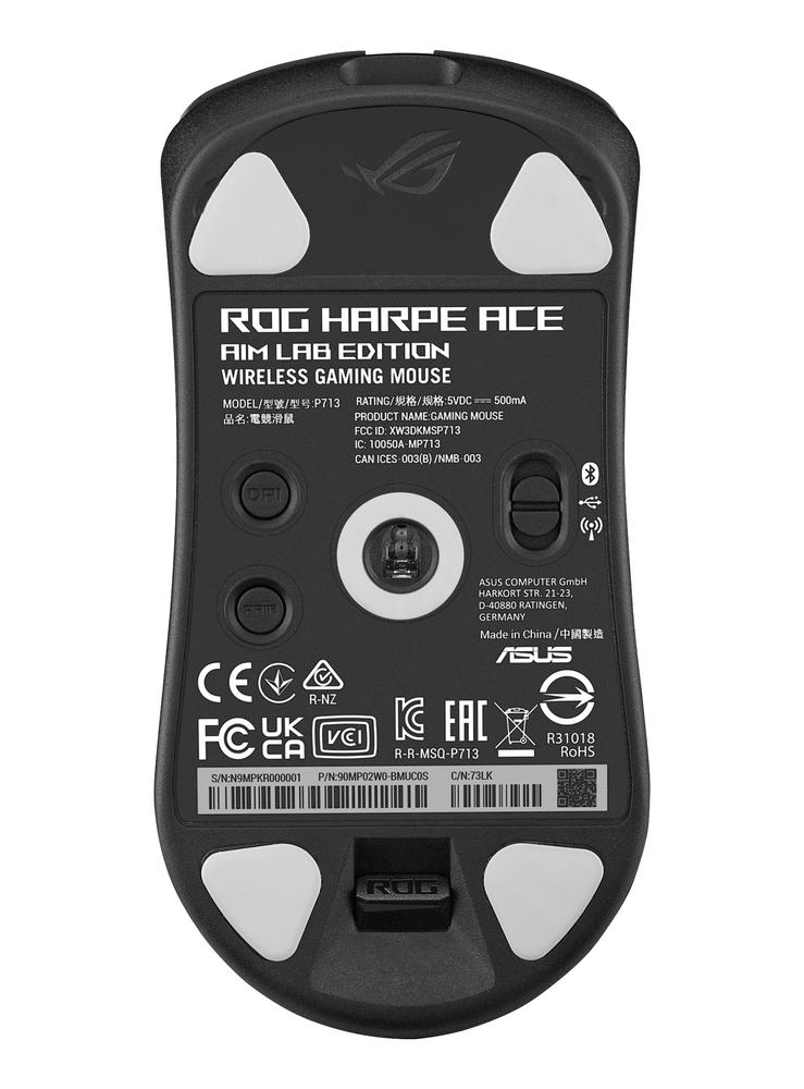 RATON INALAMBRICO GAMING ASUS ROG HARPE ACE AIM LAB EDITION NEGRO