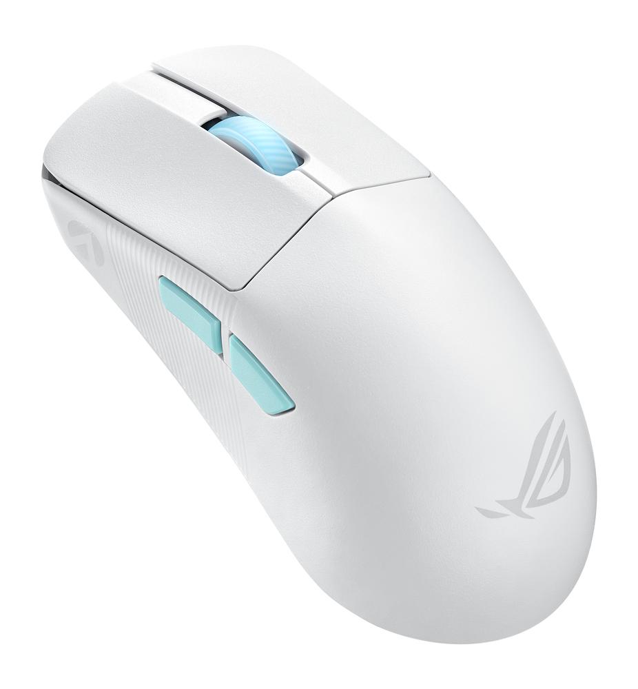 RATON INALAMBRICO GAMING ASUS ROG HARPE ACE AIM LAB EDITION BLANCO