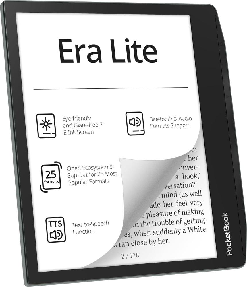 LIBRO ELECTRONICO EBOOK POCKETBOOK ERA LITE 7"/ 16GB/ VERDE