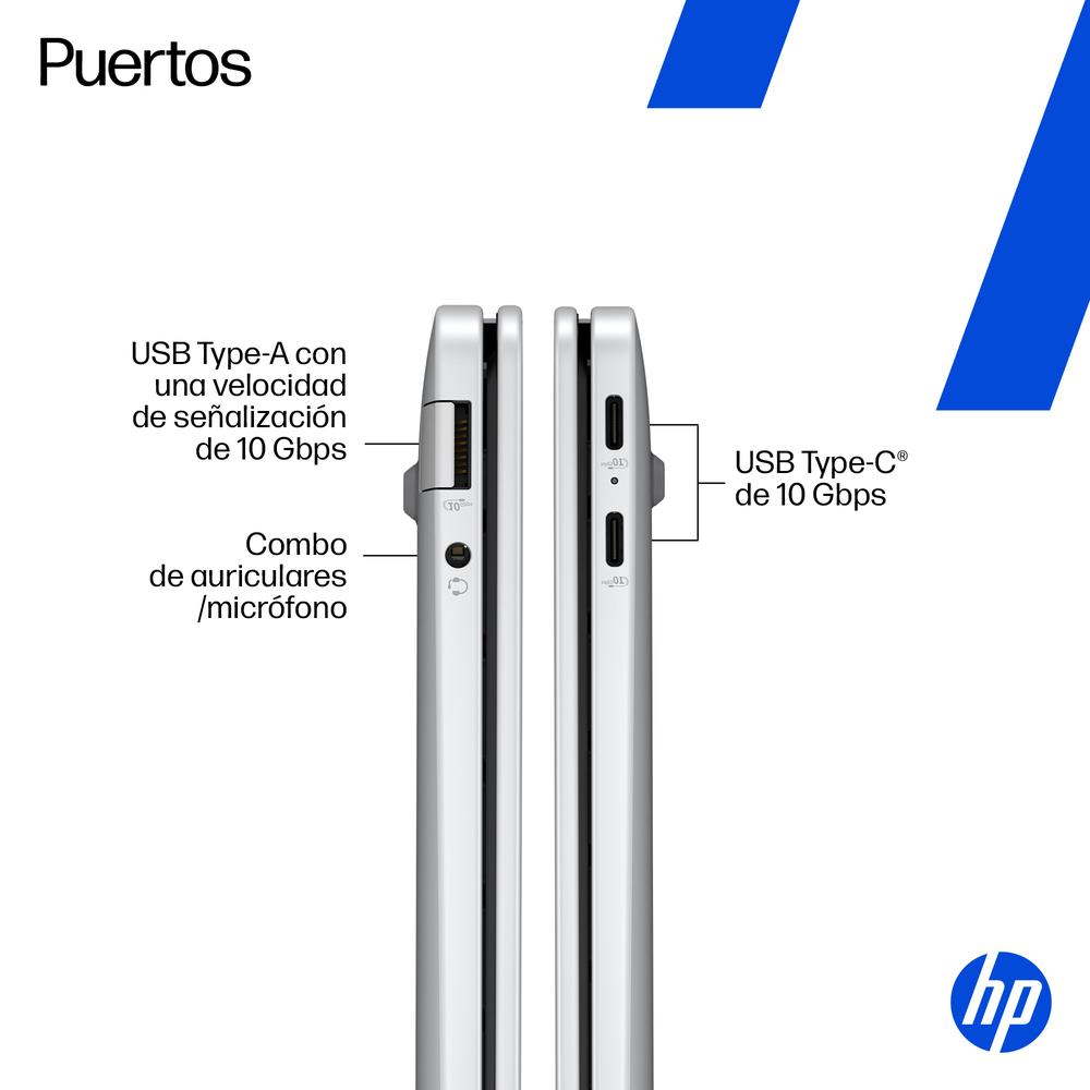Portátil HP OMNIBOOK 5 IA 14-he0001nsx X1-26-100/ 16GB/ SSD 512GB/ 14"/ W11H