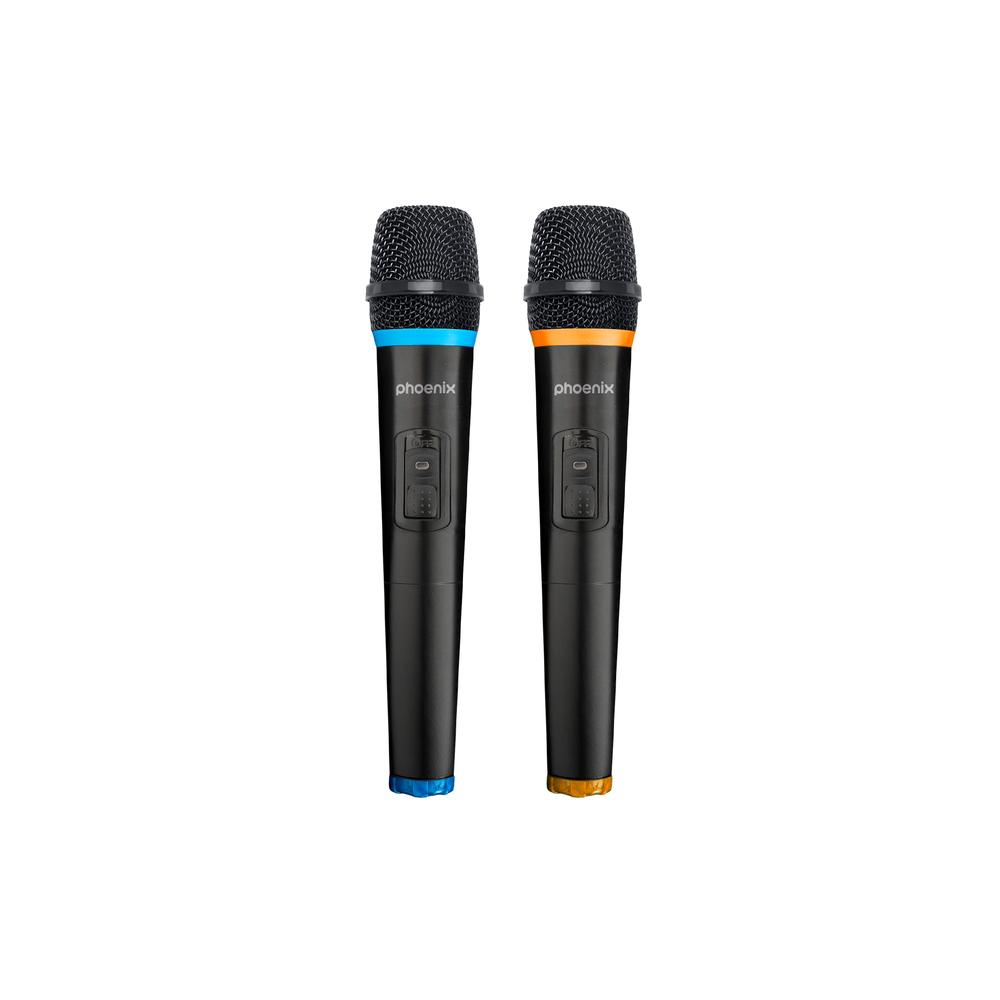 Altavoz Phoenix BigBoss XL 300W RMS 2 Microfonos inalambricos bateria 9000mah bluetooth radio ecualizador rgb