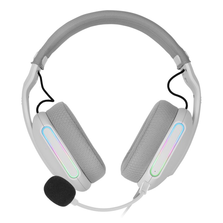 AURICULARES MARS GAMING MHPRO ARGB BLANCO