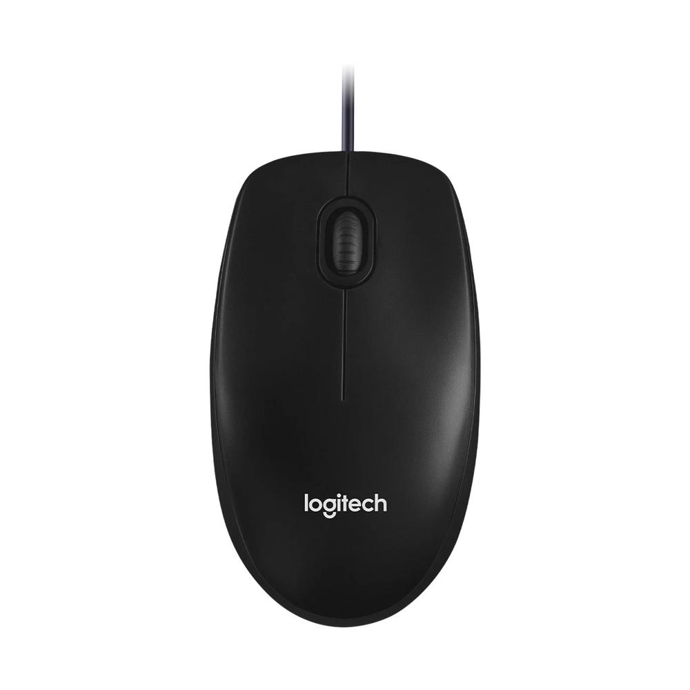 MOUSE RATON LOGITECH M100 OPTICO USB NEGRO