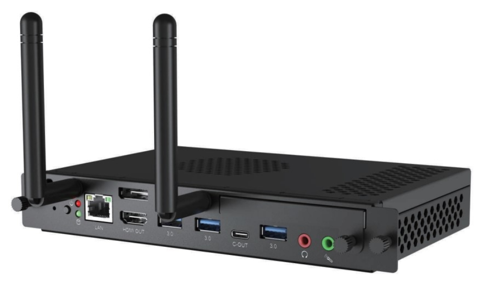 MAXHUB OPS72A-I5 PCs/estación de trabajo Intel® Core™ i5 16 GB DDR4-SDRAM 256 GB SSD Mini PC Negro