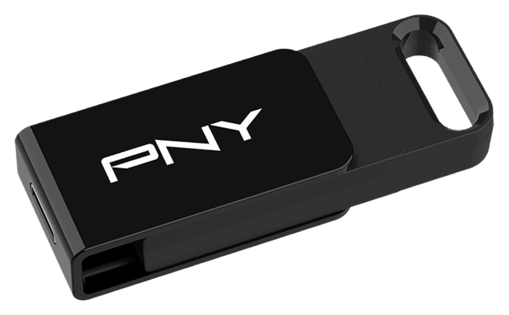 PNY Elite unidad flash USB 64 GB USB Tipo C 3.2 Gen 1 (3.1 Gen 1) Negro