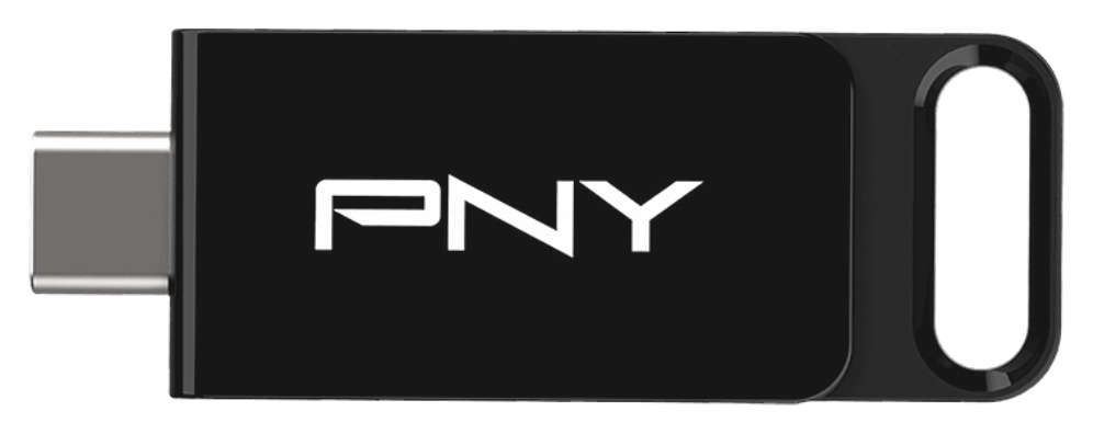 PNY Elite unidad flash USB 64 GB USB Tipo C 3.2 Gen 1 (3.1 Gen 1) Negro