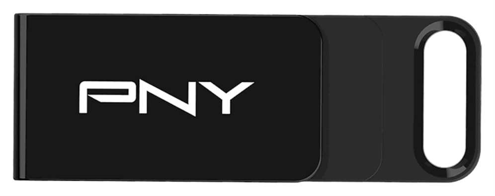 PNY Elite unidad flash USB 64 GB USB Tipo C 3.2 Gen 1 (3.1 Gen 1) Negro