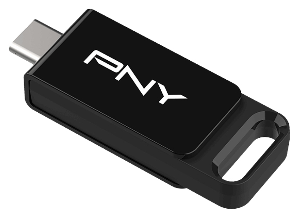PNY Elite unidad flash USB 64 GB USB Tipo C 3.2 Gen 1 (3.1 Gen 1) Negro