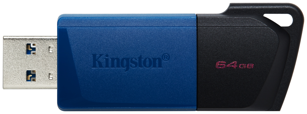 Kingston Technology DataTraveler 64GB USB3.2 Gen 1 Exodia M (Negro + Azul)