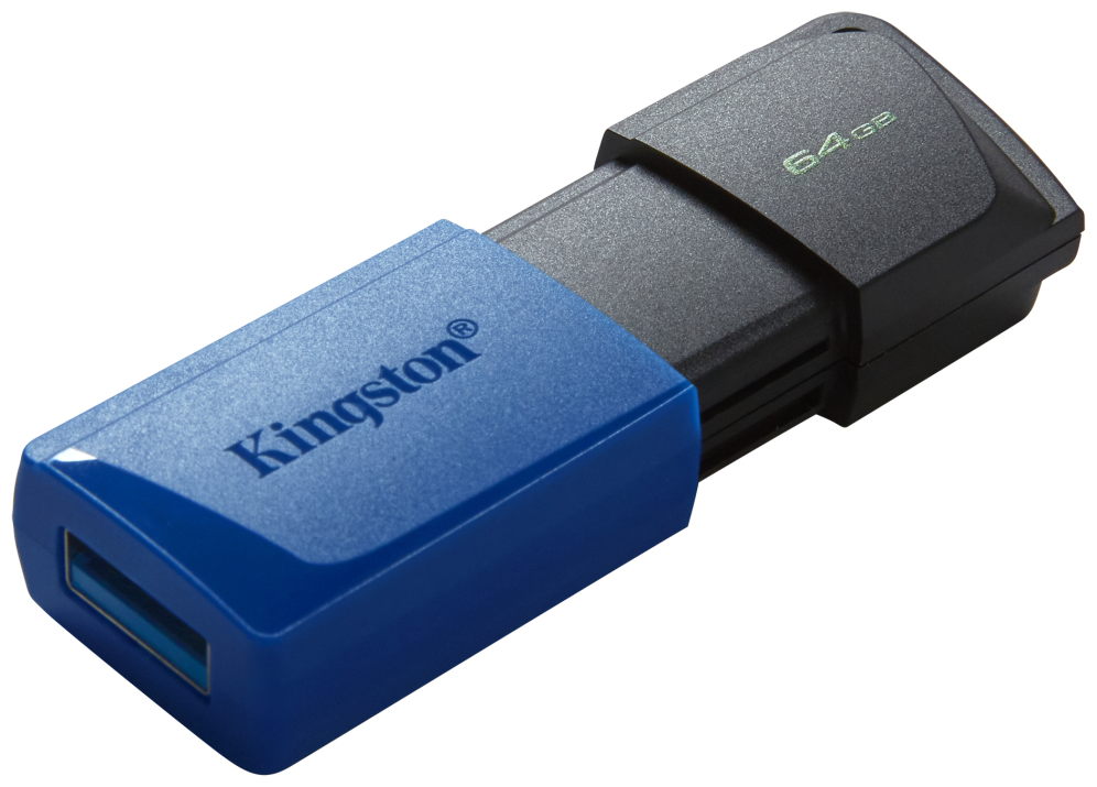 Kingston Technology DataTraveler 64GB USB3.2 Gen 1 Exodia M (Negro + Azul)