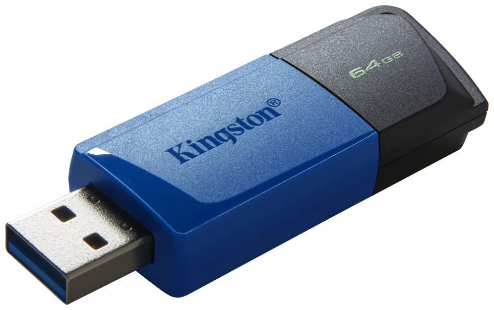 Kingston Technology DataTraveler 64GB USB3.2 Gen 1 Exodia M (Negro + Azul)