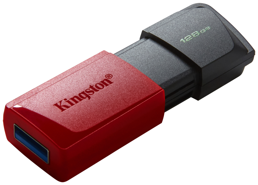 Kingston Technology DataTraveler 128GB USB3.2 Gen1 Exodia M (Negro + Rojo)