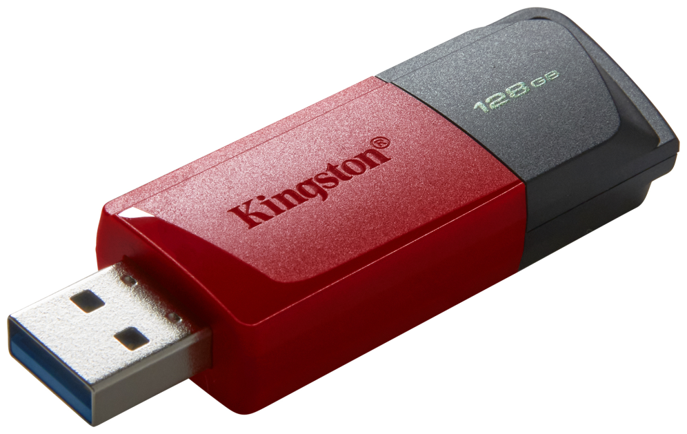 Kingston Technology DataTraveler 128GB USB3.2 Gen1 Exodia M (Negro + Rojo)