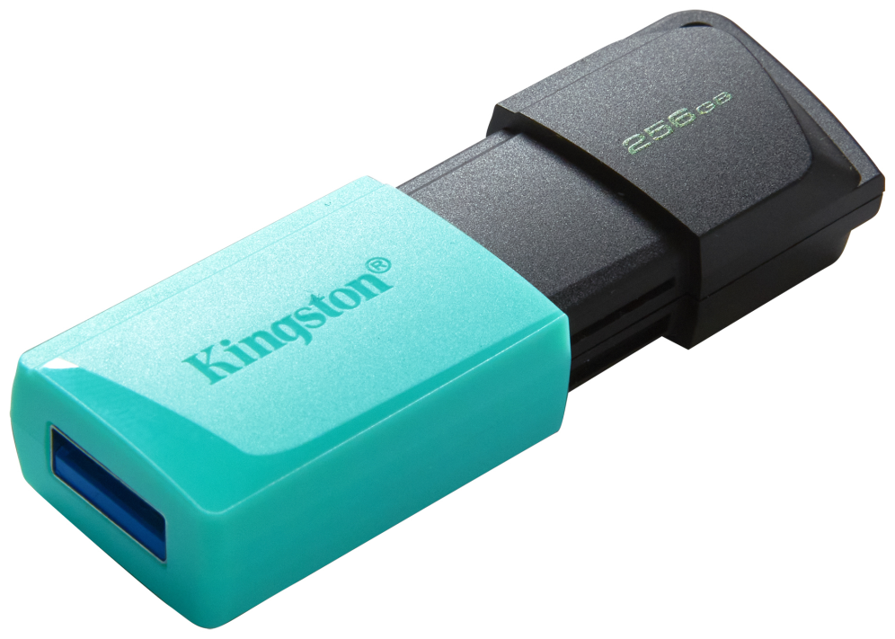 Kingston Technology DataTraveler 256GB USB3.2 Gen1 Exodia M (Negro + Turquesa)