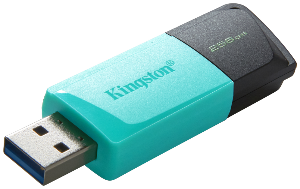 Kingston Technology DataTraveler 256GB USB3.2 Gen1 Exodia M (Negro + Turquesa)