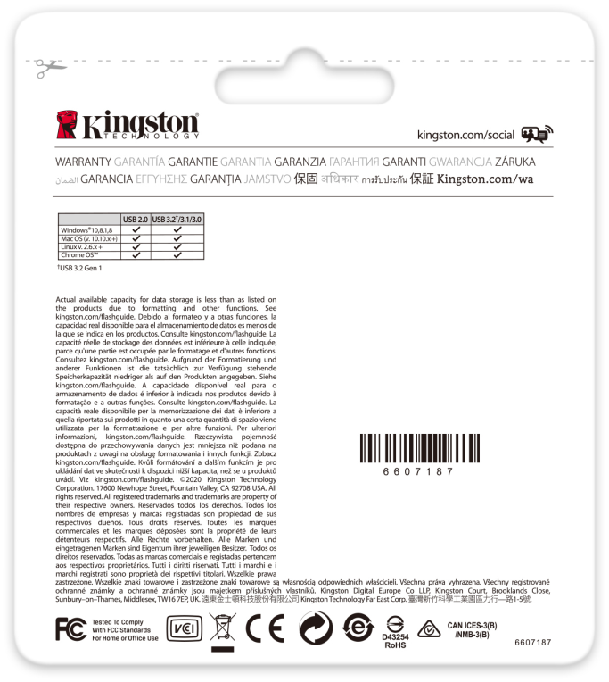 Kingston Technology DataTraveler 256GB USB3.2 Gen1 Exodia M (Negro + Turquesa)