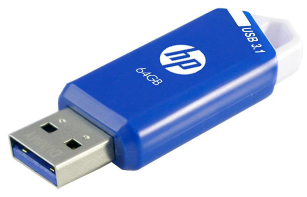 HP x755w Triple Pack unidad flash USB 64 GB USB tipo A 3.2 Gen 1 (3.1 Gen 1) Azul, Blanco