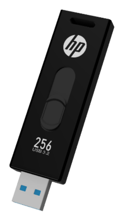 HP x911w unidad flash USB 256 GB USB tipo A 3.2 Gen 1 (3.1 Gen 1) Negro