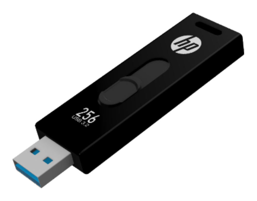 HP x911w unidad flash USB 256 GB USB tipo A 3.2 Gen 1 (3.1 Gen 1) Negro