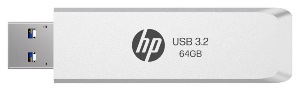 HP HPFD819W-A-64 unidad flash USB 64 GB USB tipo A 3.2 Gen 2 (3.1 Gen 2) Plata