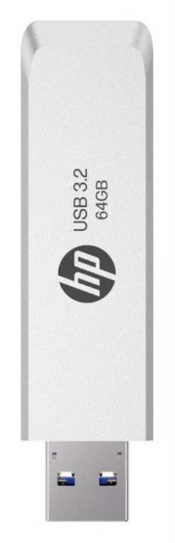 HP HPFD819W-A-64 unidad flash USB 64 GB USB tipo A 3.2 Gen 2 (3.1 Gen 2) Plata