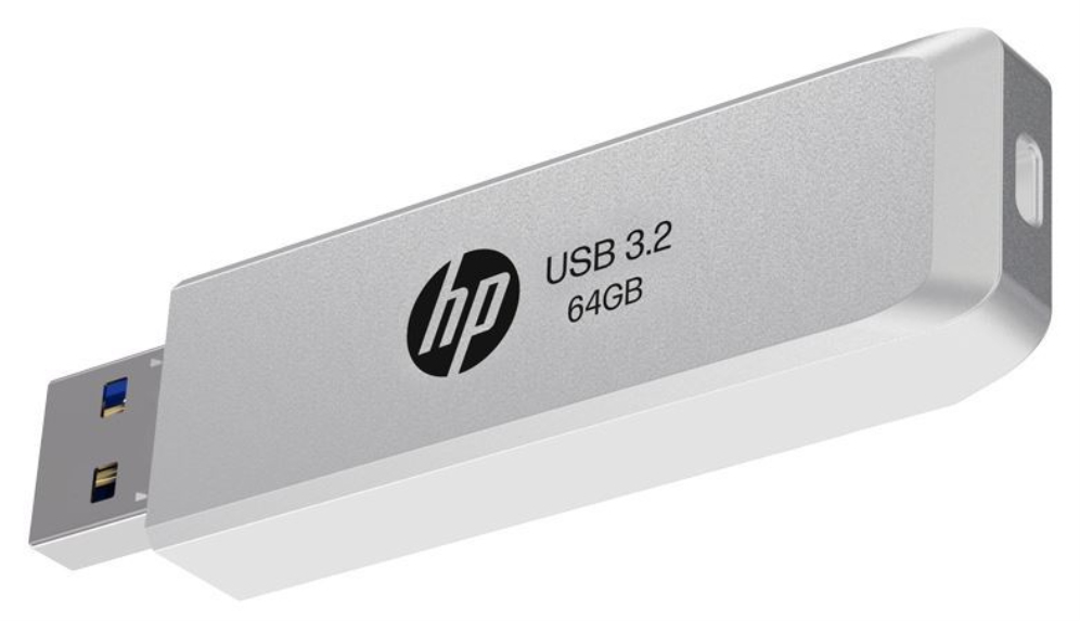 HP HPFD819W-A-64 unidad flash USB 64 GB USB tipo A 3.2 Gen 2 (3.1 Gen 2) Plata