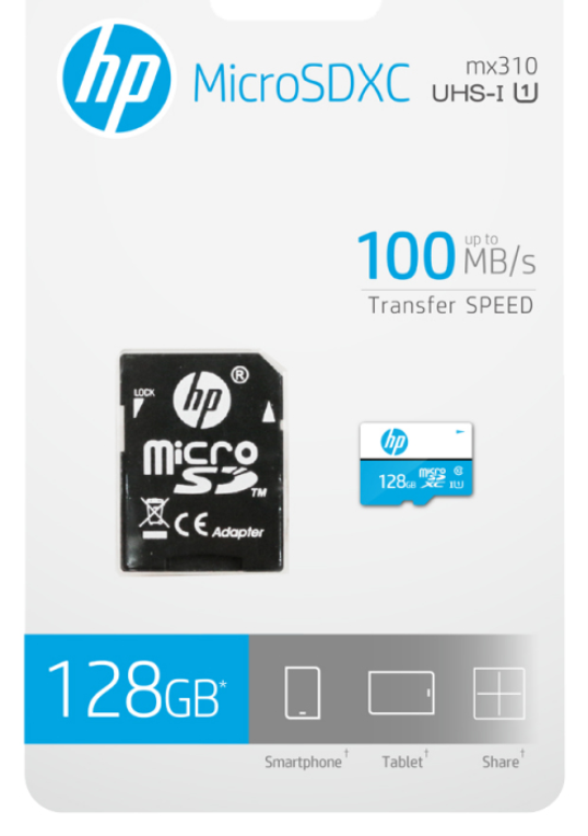 HP HFUD128-1U1BA memoria flash 128 GB MicroSDXC UHS-I Clase 10