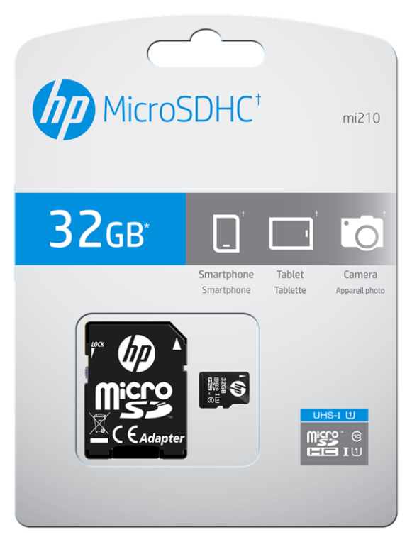 PNY HP microSDHC U1 32 GB MicroSD Clase 10