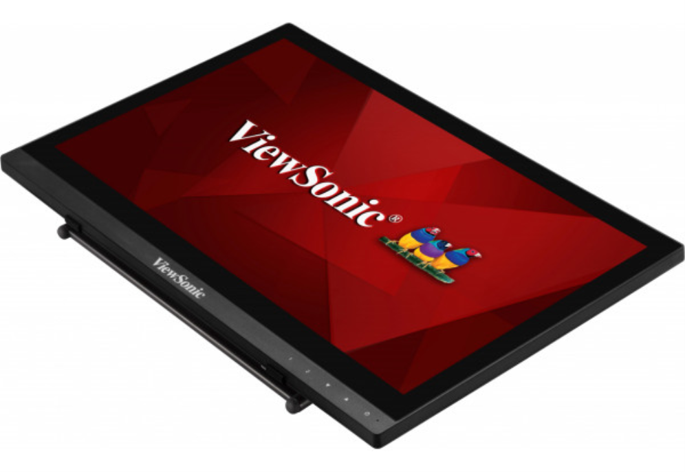 Viewsonic TD1630-3 pantalla para PC 39,6 cm (15.6") 1366 x 768 Pixeles HD LCD Pantalla táctil Multi-usuario Negro