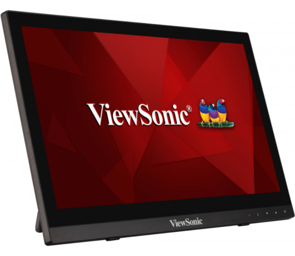 Viewsonic TD1630-3 pantalla para PC 39,6 cm (15.6") 1366 x 768 Pixeles HD LCD Pantalla táctil Multi-usuario Negro