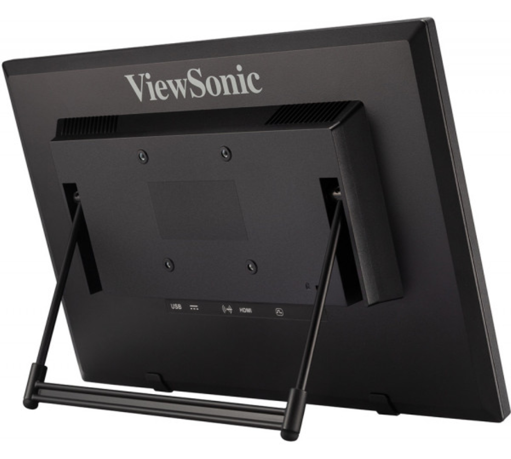 Viewsonic TD1630-3 pantalla para PC 39,6 cm (15.6") 1366 x 768 Pixeles HD LCD Pantalla táctil Multi-usuario Negro